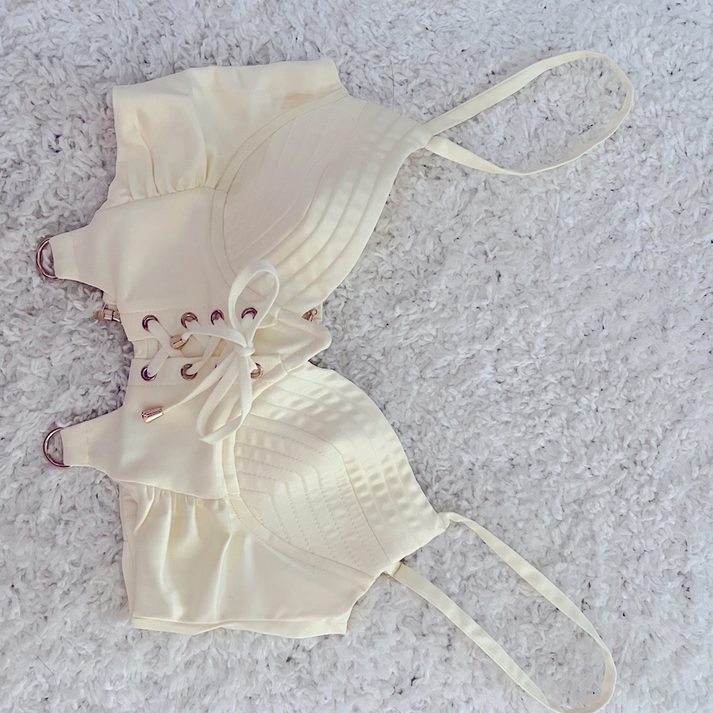 Oh Polly corset crop top